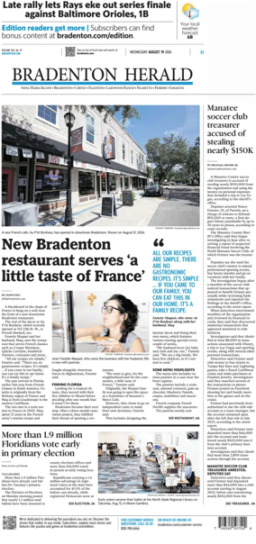 Cover of The Bradenton Herald