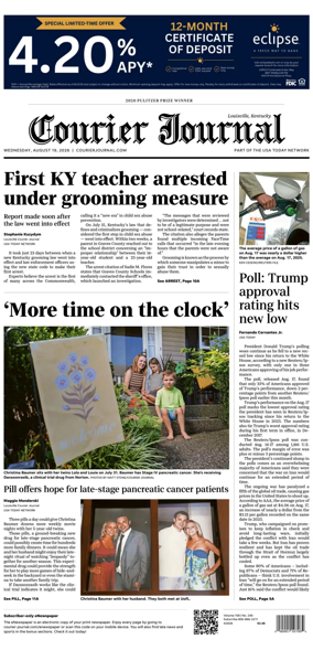 Cover of The Courier-Journal (Louisville)