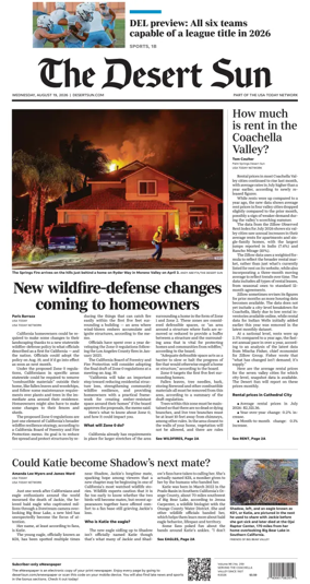 Cover of The Desert Sun