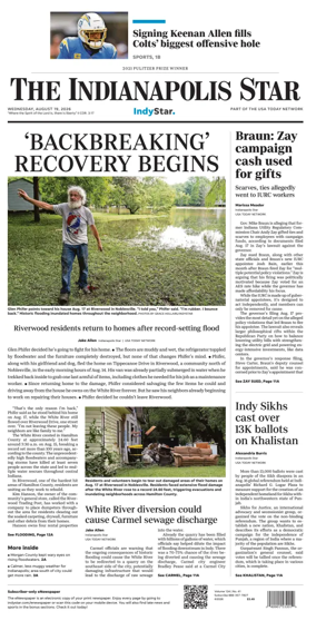 Cover of The Indianapolis Star