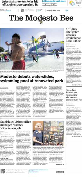 Cover of The Modesto Bee