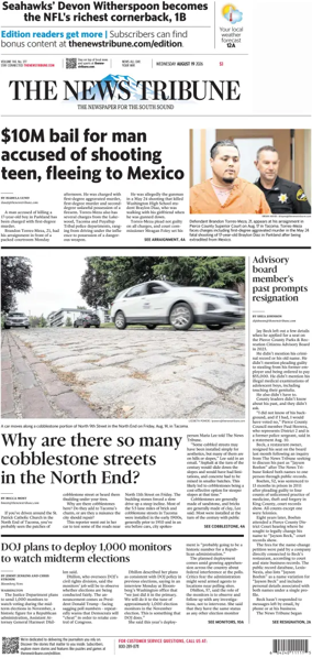 Cover of The News Tribune