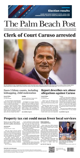 Cover of The Palm Beach Post