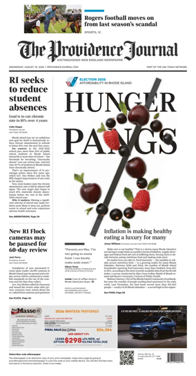 Cover of The Providence Journal
