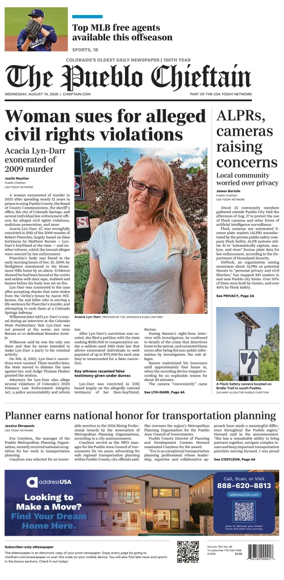 Cover of The Pueblo Chieftain