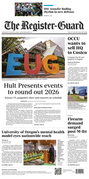 Cover of The Register-Guard