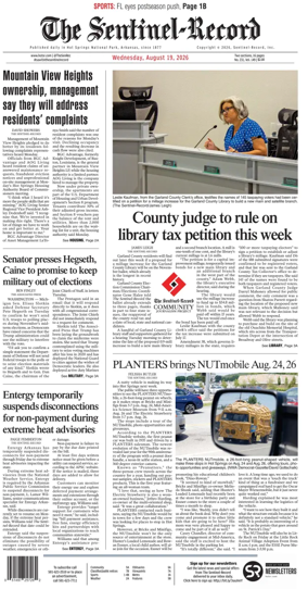 Cover of The Sentinel-Record