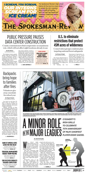 Cover of The Spokesman-Review (Spokane)