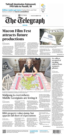 Cover of The Telegraph (Macon)