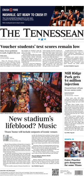 Cover of The Tennessean
