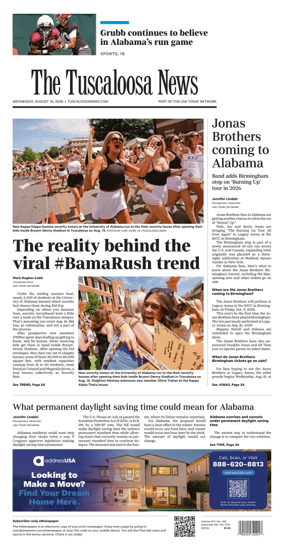 Cover of The Tuscaloosa News