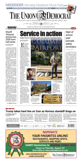 Cover of The Union Democrat