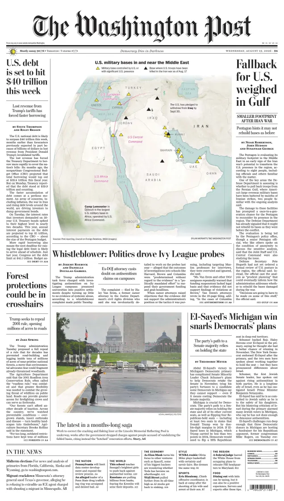 Cover of The Washington Post