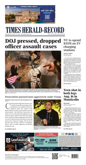 Cover of Times Herald-Record