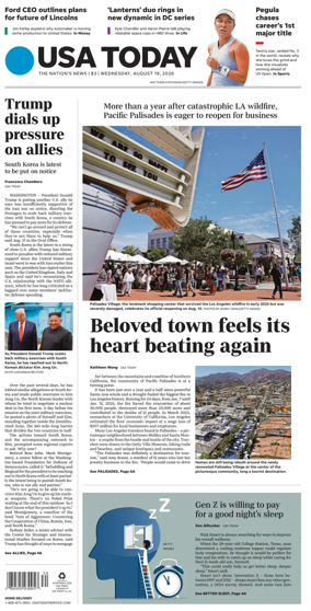 Cover of USA TODAY US Edition