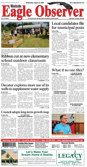 Cover of Westside Eagle-Observer