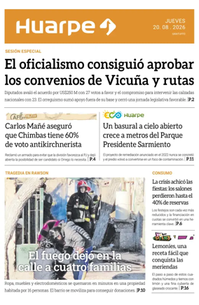 Cover of Diario Huarpe