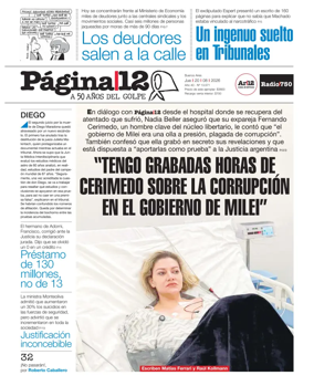 Cover of Pagina 12