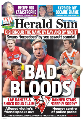 Cover of Herald Sun