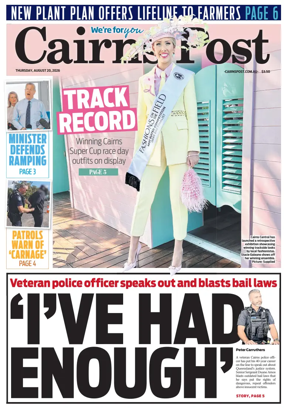 Cover of The Cairns Post