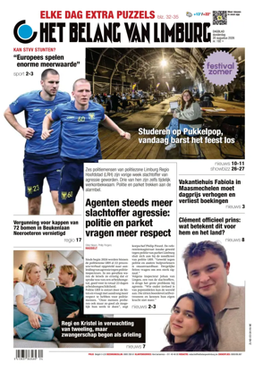 Cover of Het Belang van Limburg