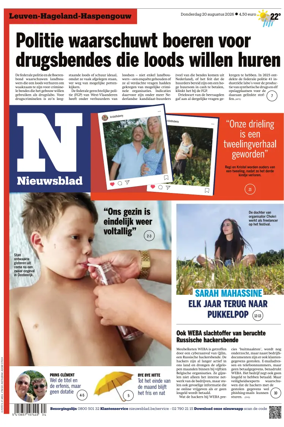 Cover of Het Nieuwsblad