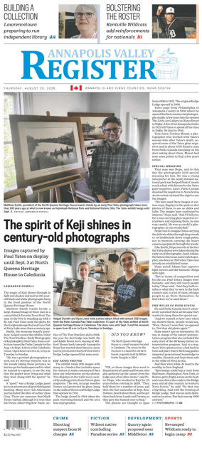 Cover of Annapolis Valley Register