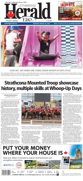 Cover of Lethbridge Herald