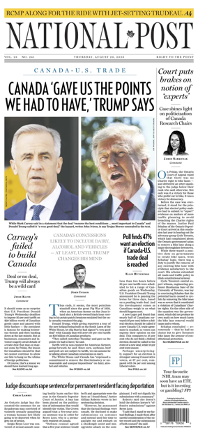 Cover of National Post - (Latest Edition)