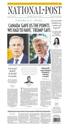 Cover of National Post - (National Edition)