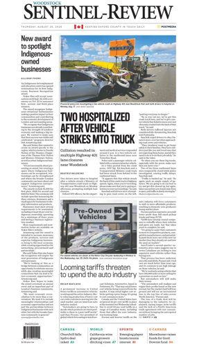 Cover of Sentinel-Review (Woodstock)