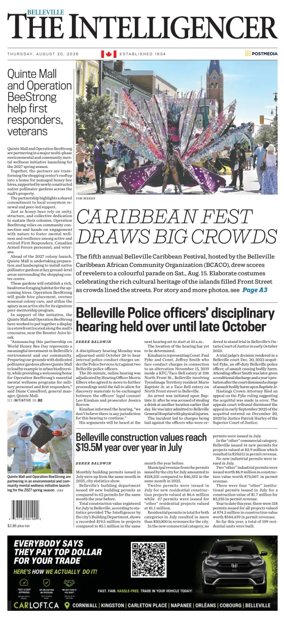 Cover of The Intelligencer (Belleville)