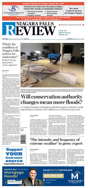 Cover of The Niagara Falls Review