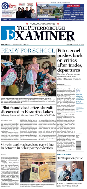 Cover of The Peterborough Examiner