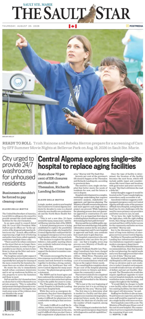 Cover of The Sault Star