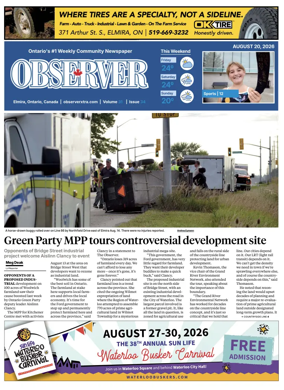 Cover of The Woolwich Observer