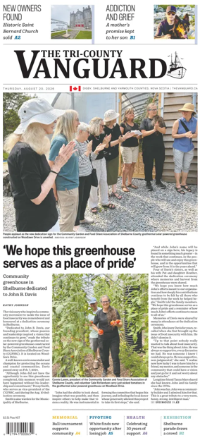 Cover of Tri-County Vanguard