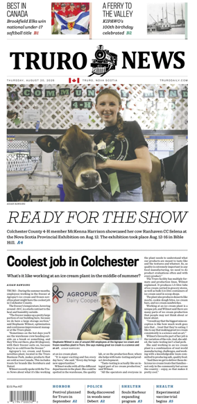 Cover of Truro News