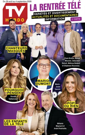 Cover of TV Hebdo
