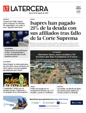 Cover of La Tercera