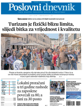 Cover of Poslovni Dnevnik