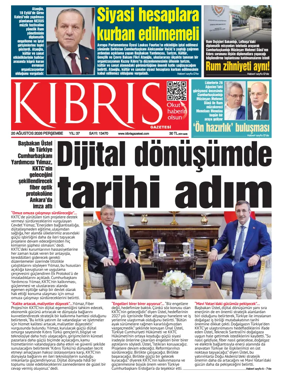 Cover of Kibris Gazetesi