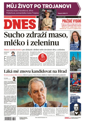 Cover of Dnes Prague Edition