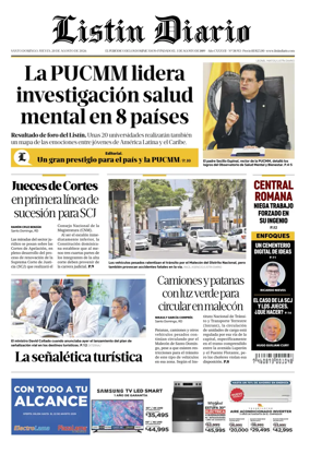 Cover of Listin Diario