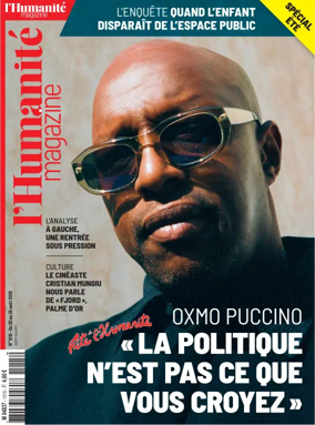Cover of L'HUMANITE MAGAZINE
