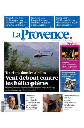 Cover of La Provence Arles