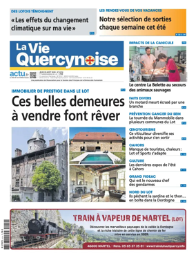 Cover of La Vie Quercynoise