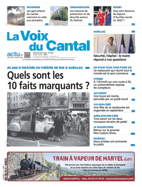 Cover of La Voix du Cantal