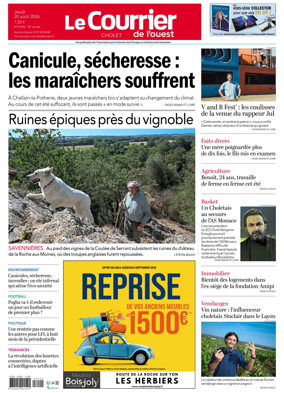 Cover of Le Courrier de l’Ouest (Cholet)