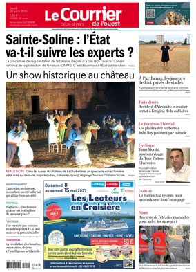 Cover of Le Courrier de l’Ouest (Deux-Sevres)